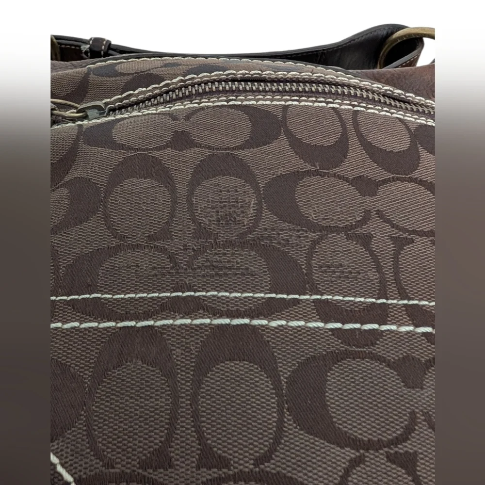 Vintage Y2K Coach Signature Legacy Convertible Crossbody‎ Bag 10403